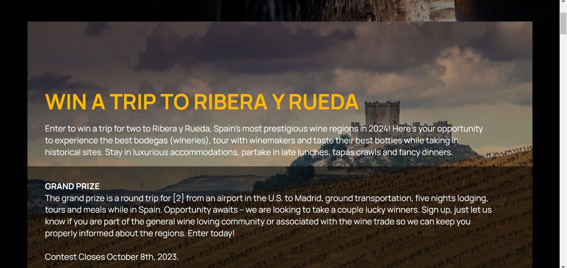 A Trip to Ribera Y Rueda