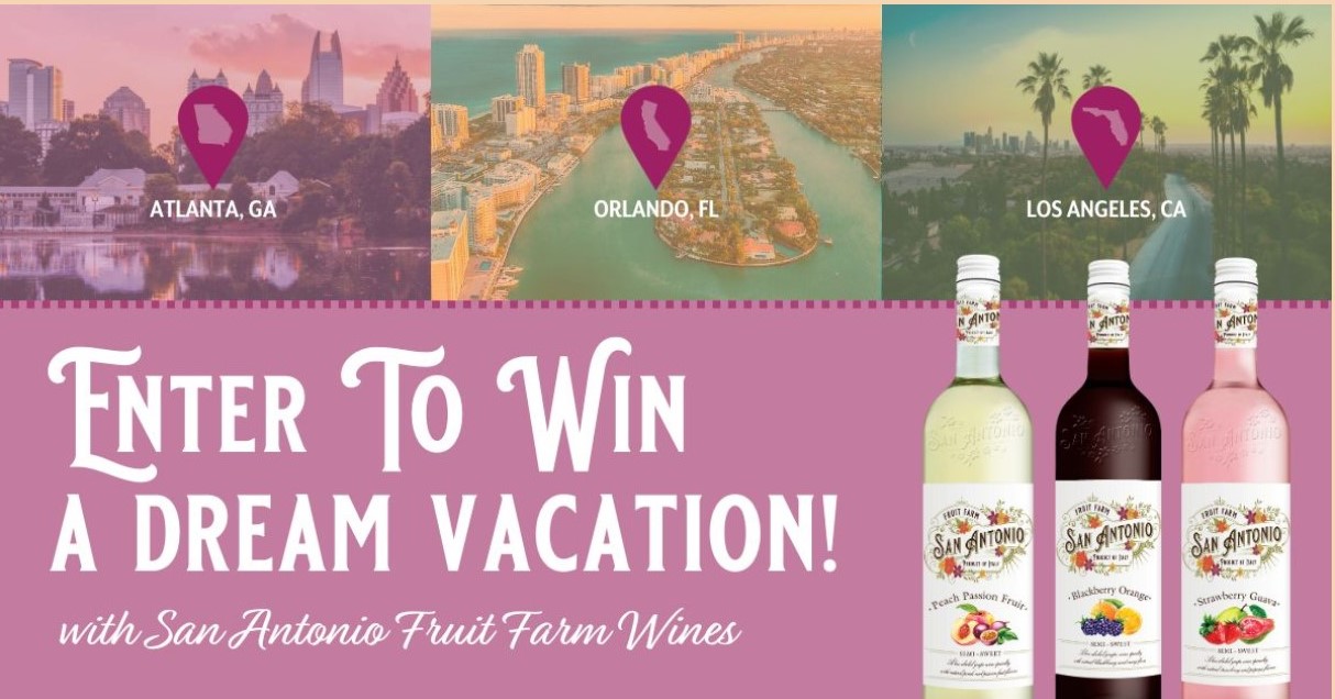 Enter to Win a Trip for 2