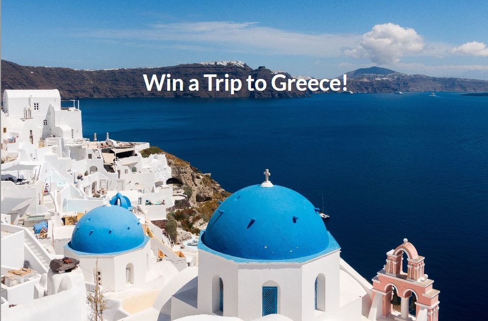 Win a trip to Greece