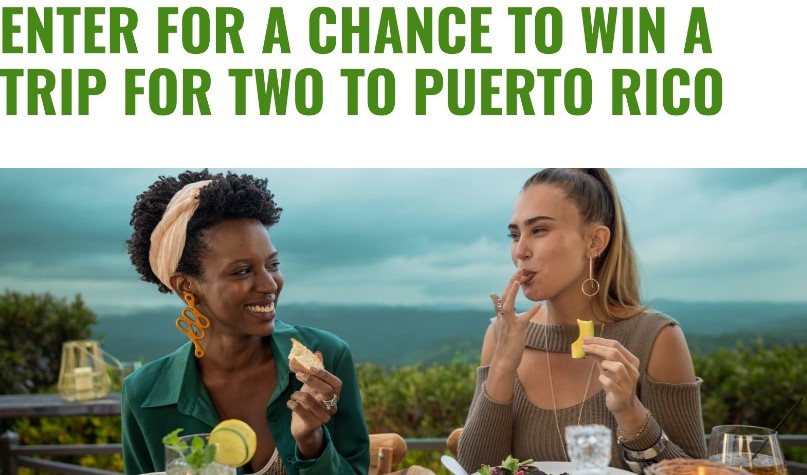 Enter to Win a Trip for 2