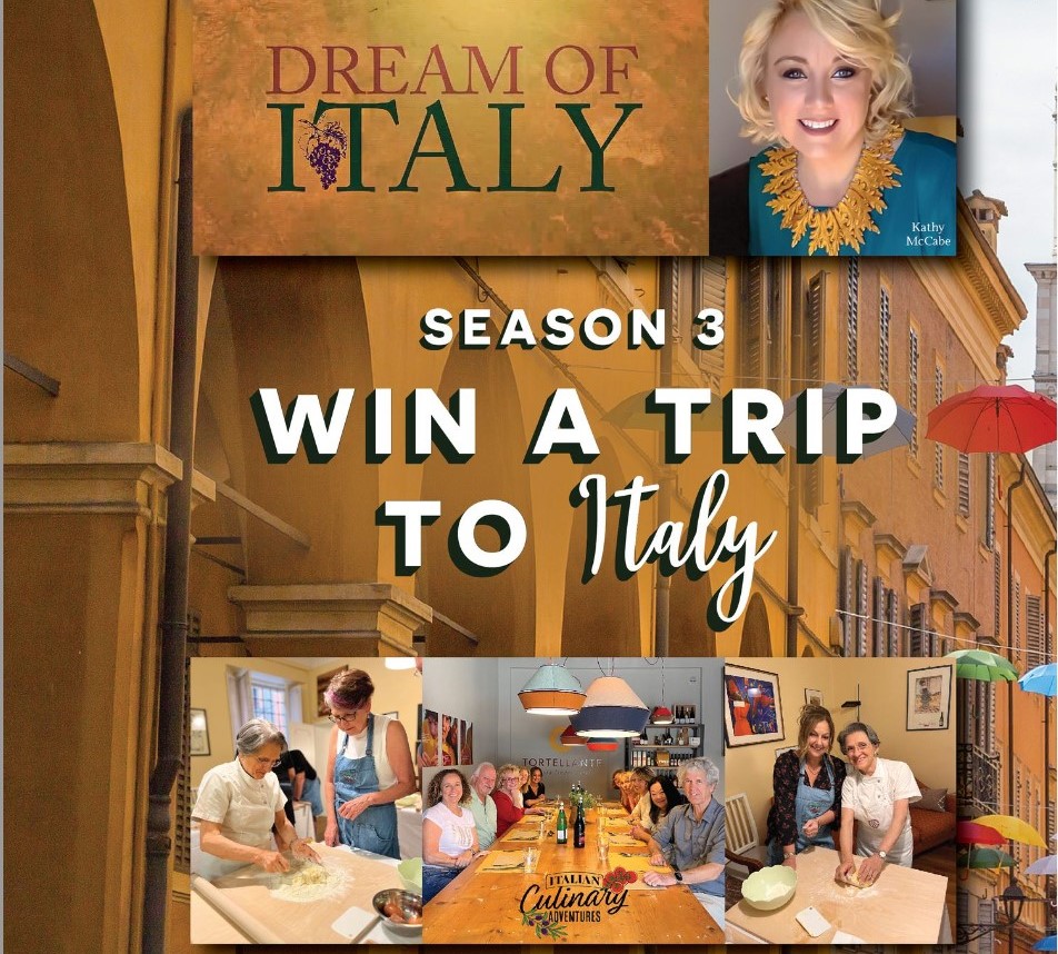 Win a Trip for 2 to Italy