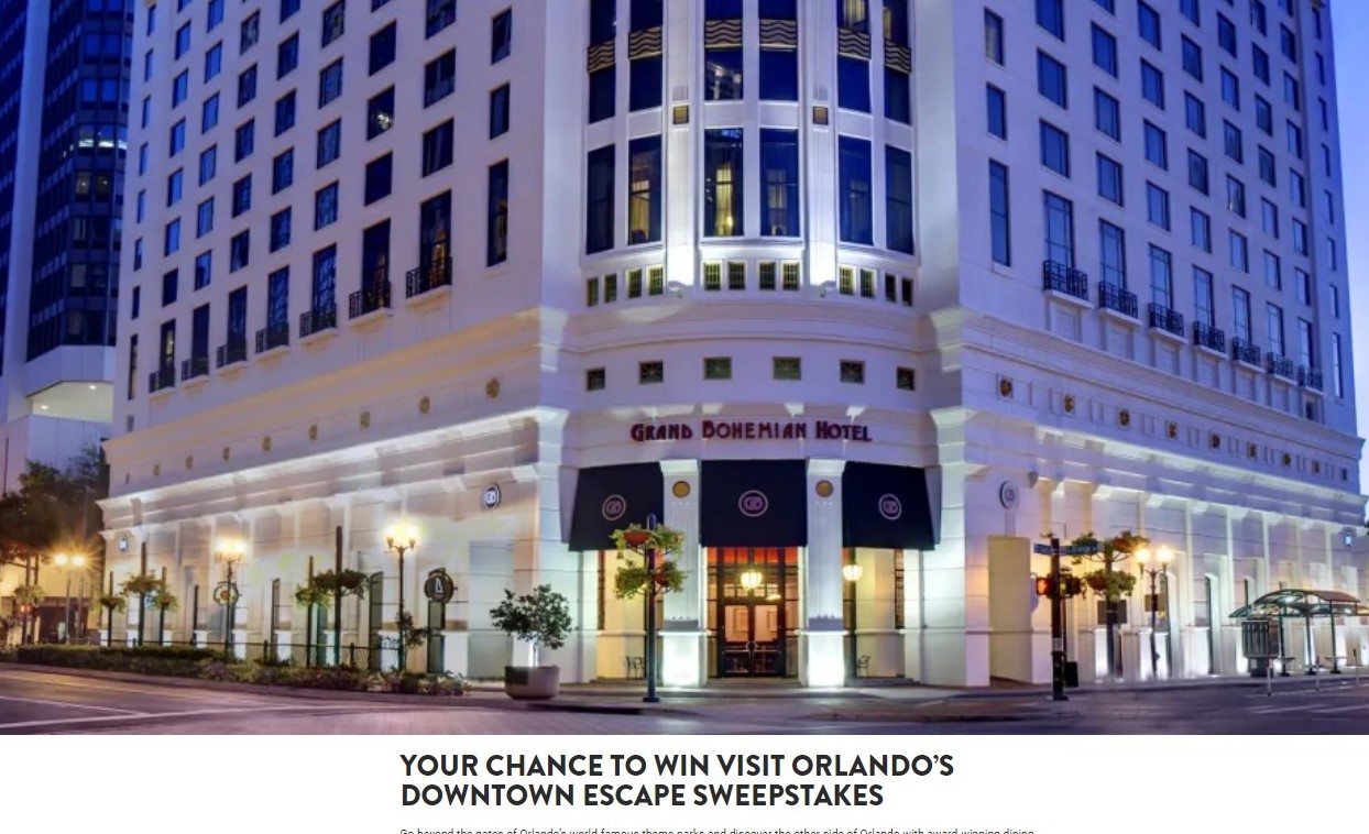 Getaway for 2 to Orlando