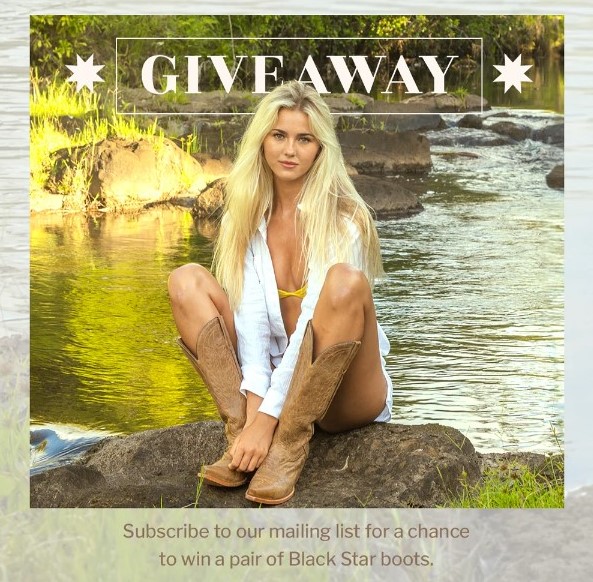 Win a Black Star Boot