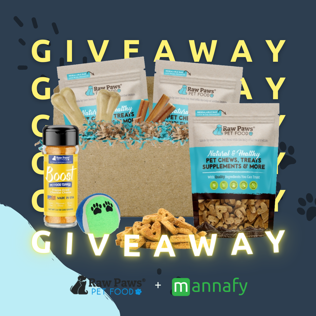 Enter to win a Medium Dog Gift Box from Raw Paws worth $79.99