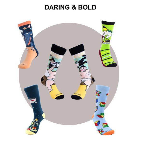 Enter to win a 4-Pack of Socks from Sock Panda worth $38