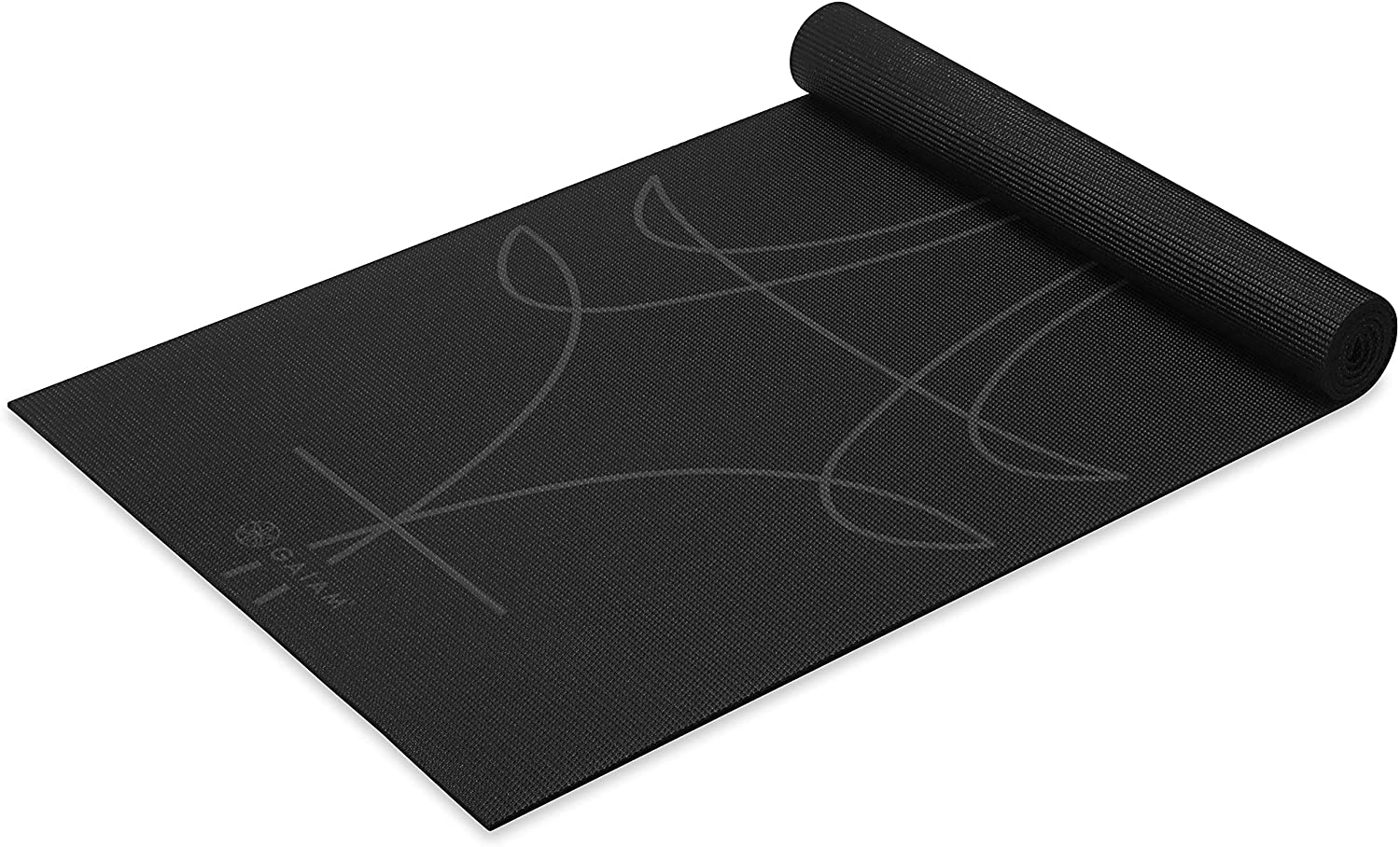 Gaiam Yoga Mat - Premium 6mm Print Extra Thick Non Slip Exercise & Fitness Mat for All Types of Yoga
